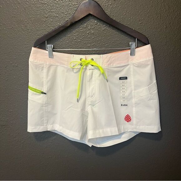 Stio Women's CFS Board Short 4” 14 Morning Frost - Picture 1 of 13